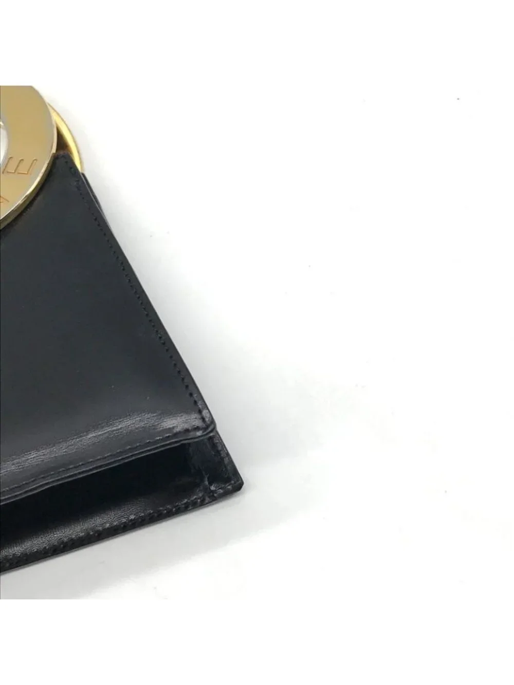 Celine Circle Vintage Leather 2-Way Mini Shoulder Bag Black - Picture 6 of 10